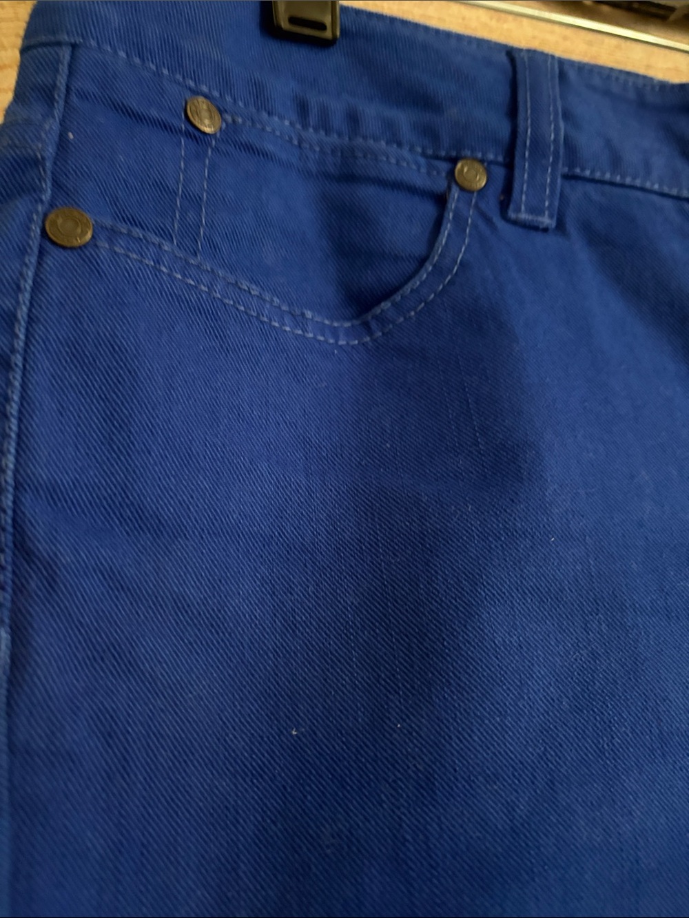 Talbots Royal Blue Signature Slim Crop Jeans - Picture 4 of 10